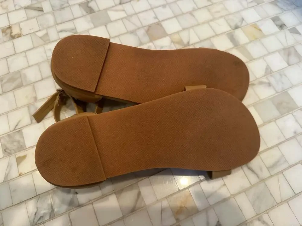 Poppy Ochre Tan – Sécra Sandals